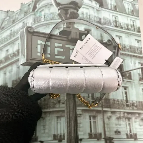 Coach C6730 Kip Turnlock Crossbody With Quilting